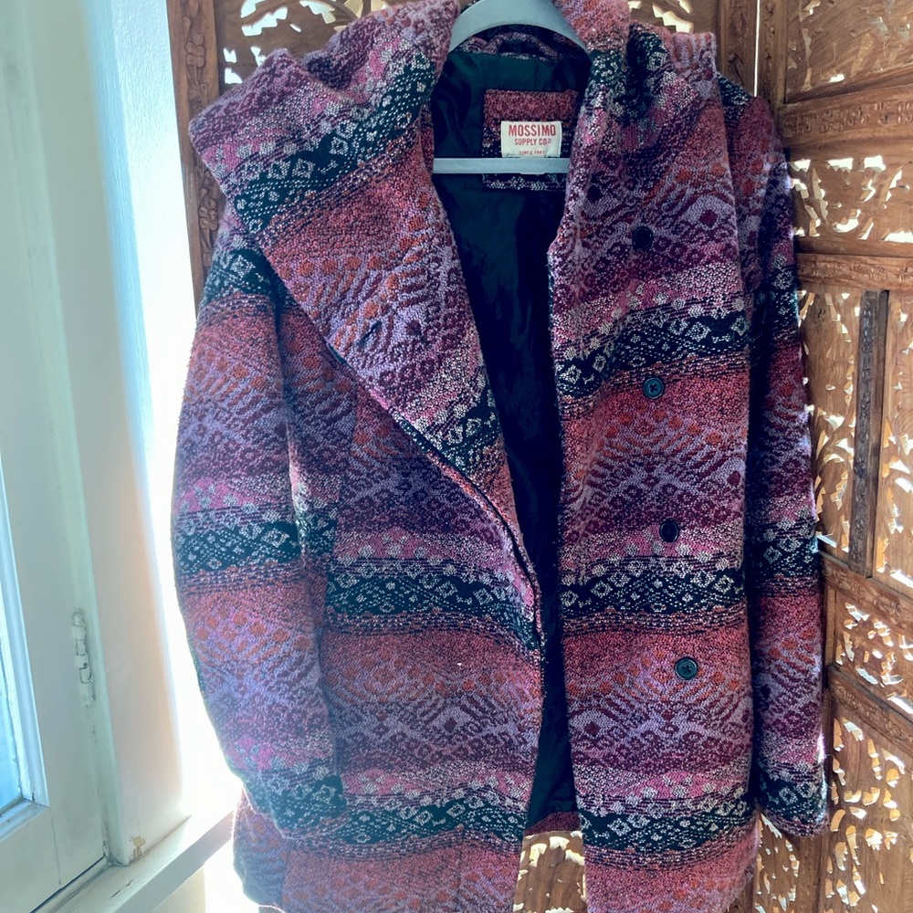 Bohemian tapestry coat